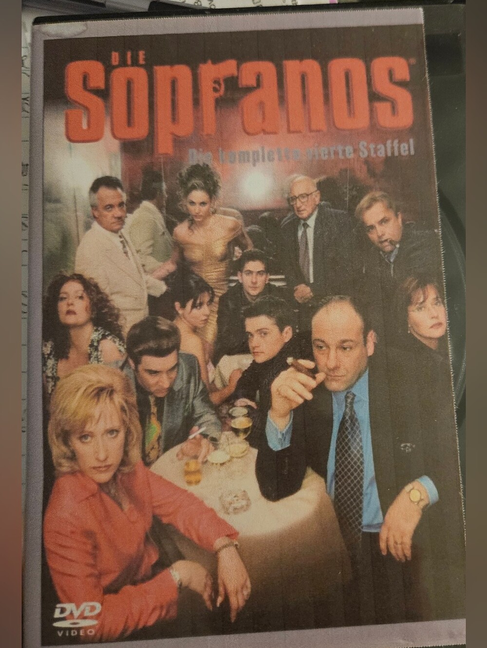 Sopranos Complete Season 4; 4DVDs - German & English Audio Options